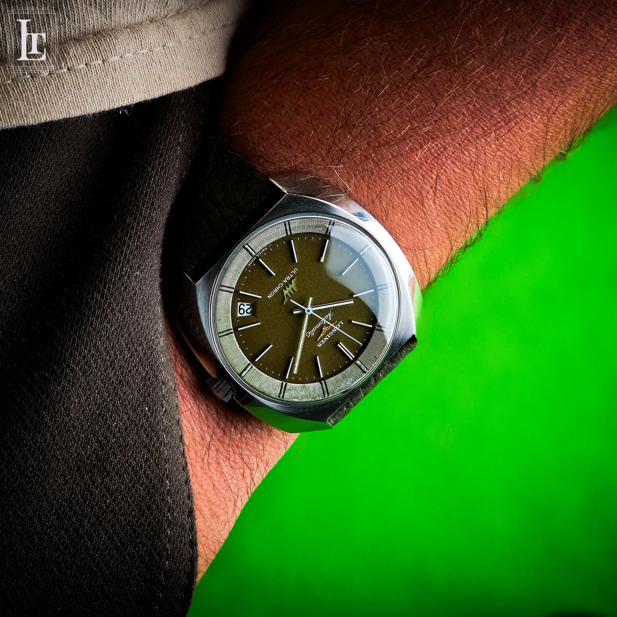 Longines Ultra-Chron Ref. 8228-1 Green