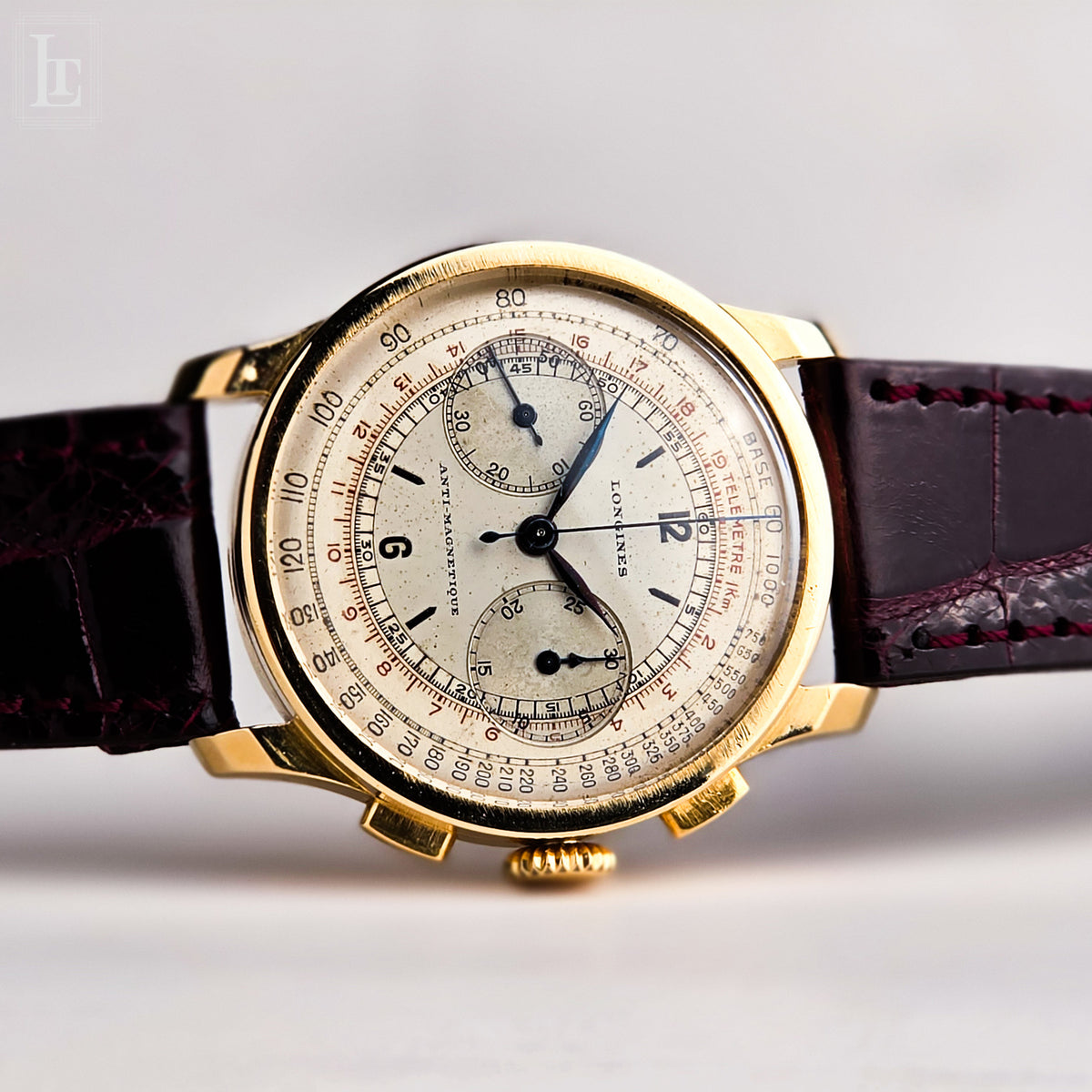 Longines Cronografo 13ZN Rif. 3756 oro