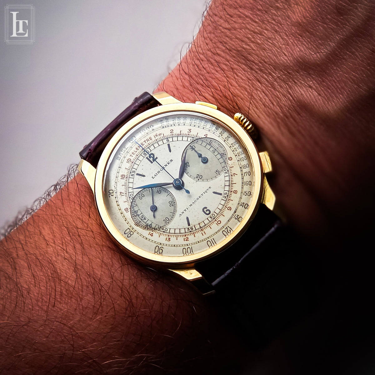 Longines Cronografo 13ZN Rif. 3756 oro