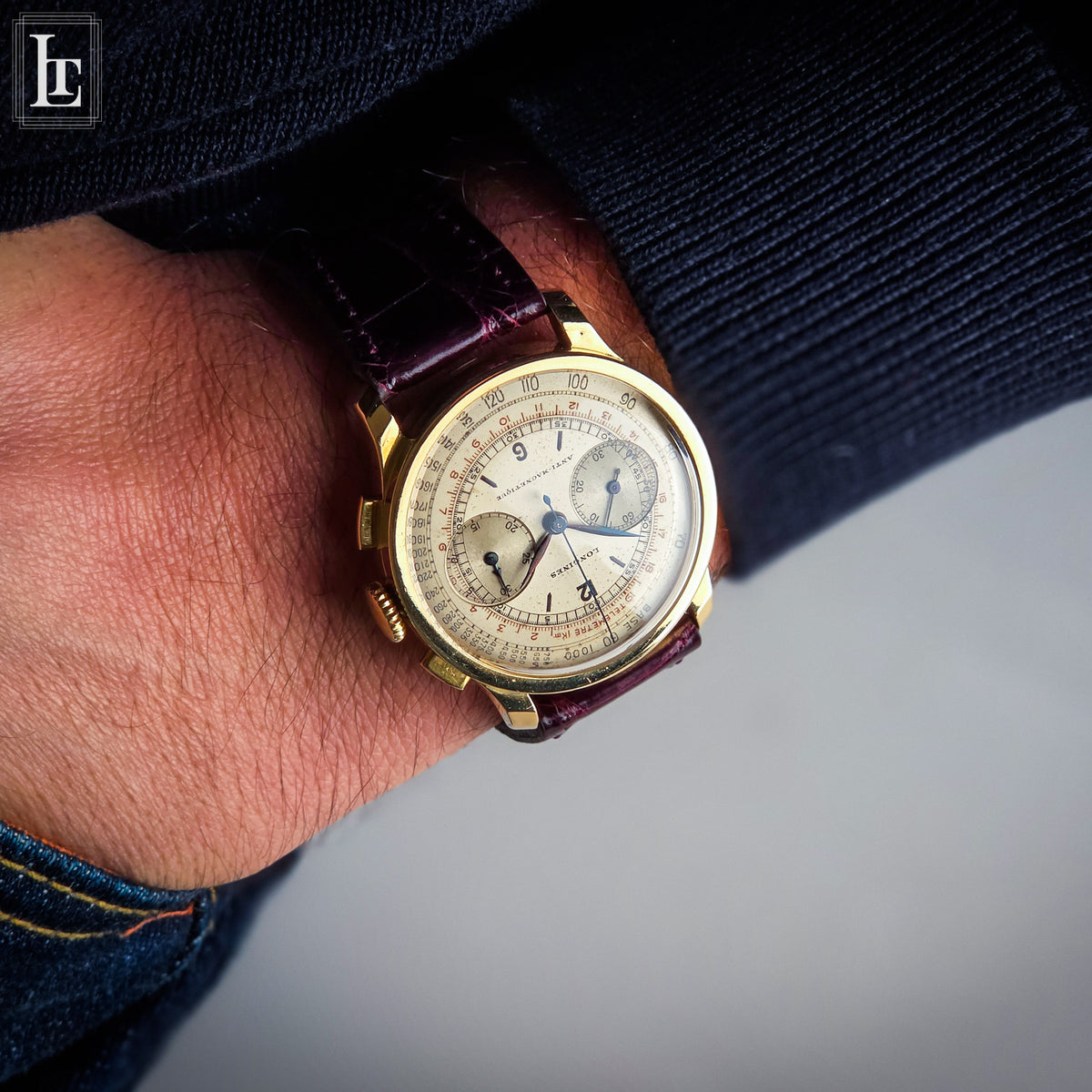 Longines Cronografo 13ZN Rif. 3756 oro