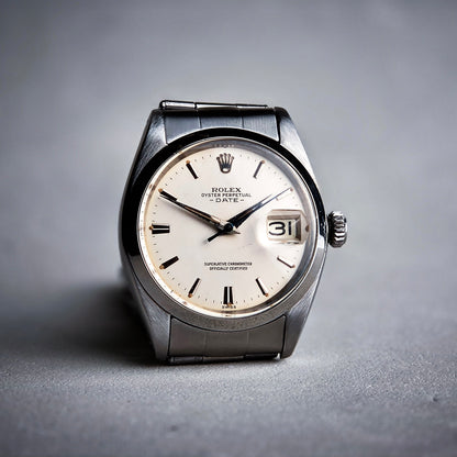 Rolex Date 1500 riveted