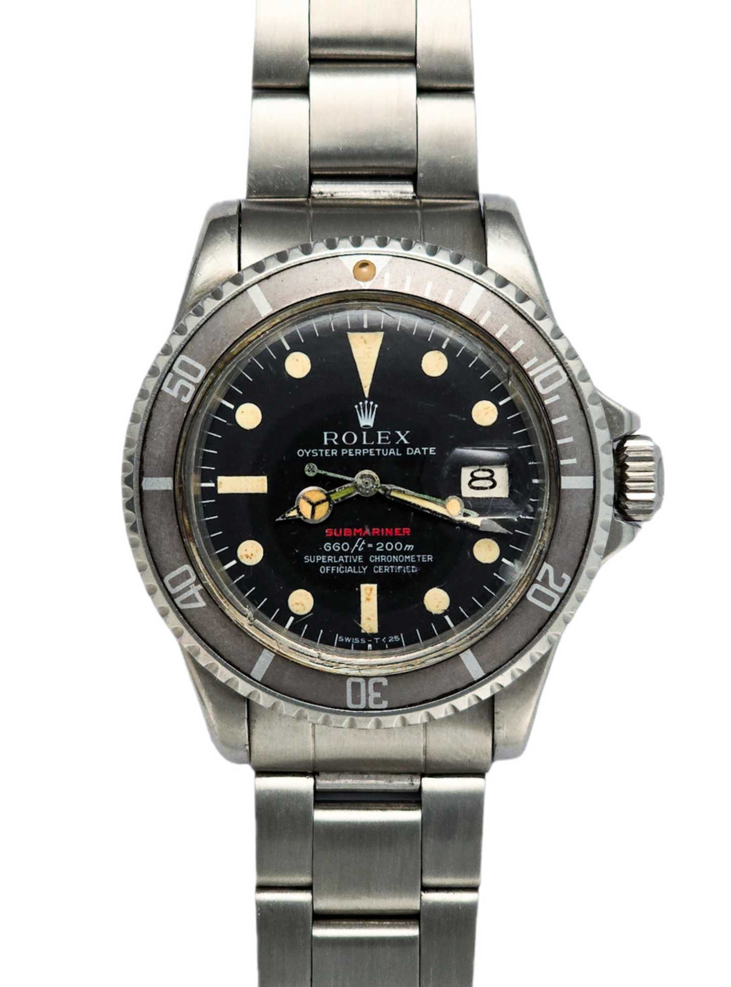 Rolex Submariner 1680 red writing MK4