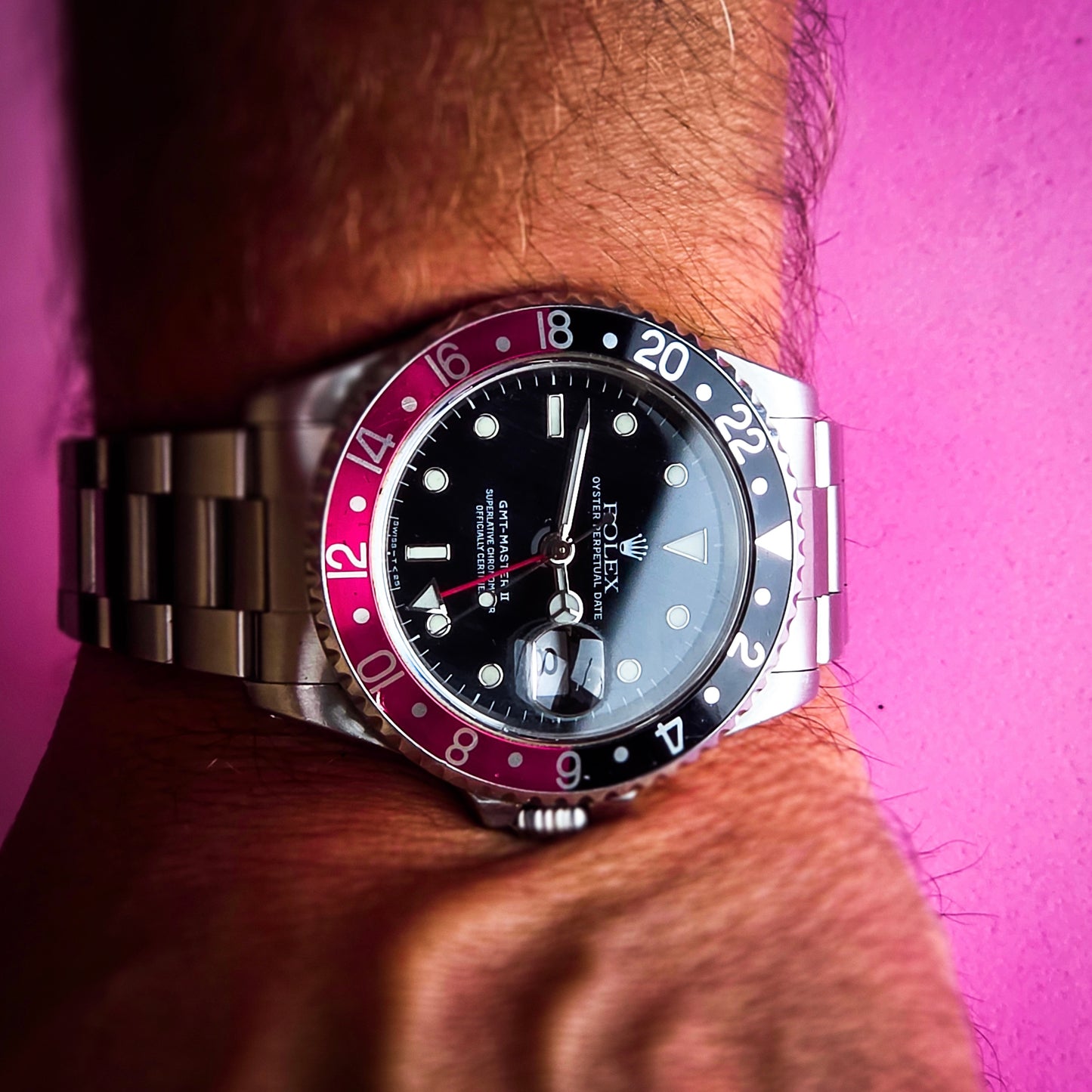 Rolex GMT Master II 16710 coke T