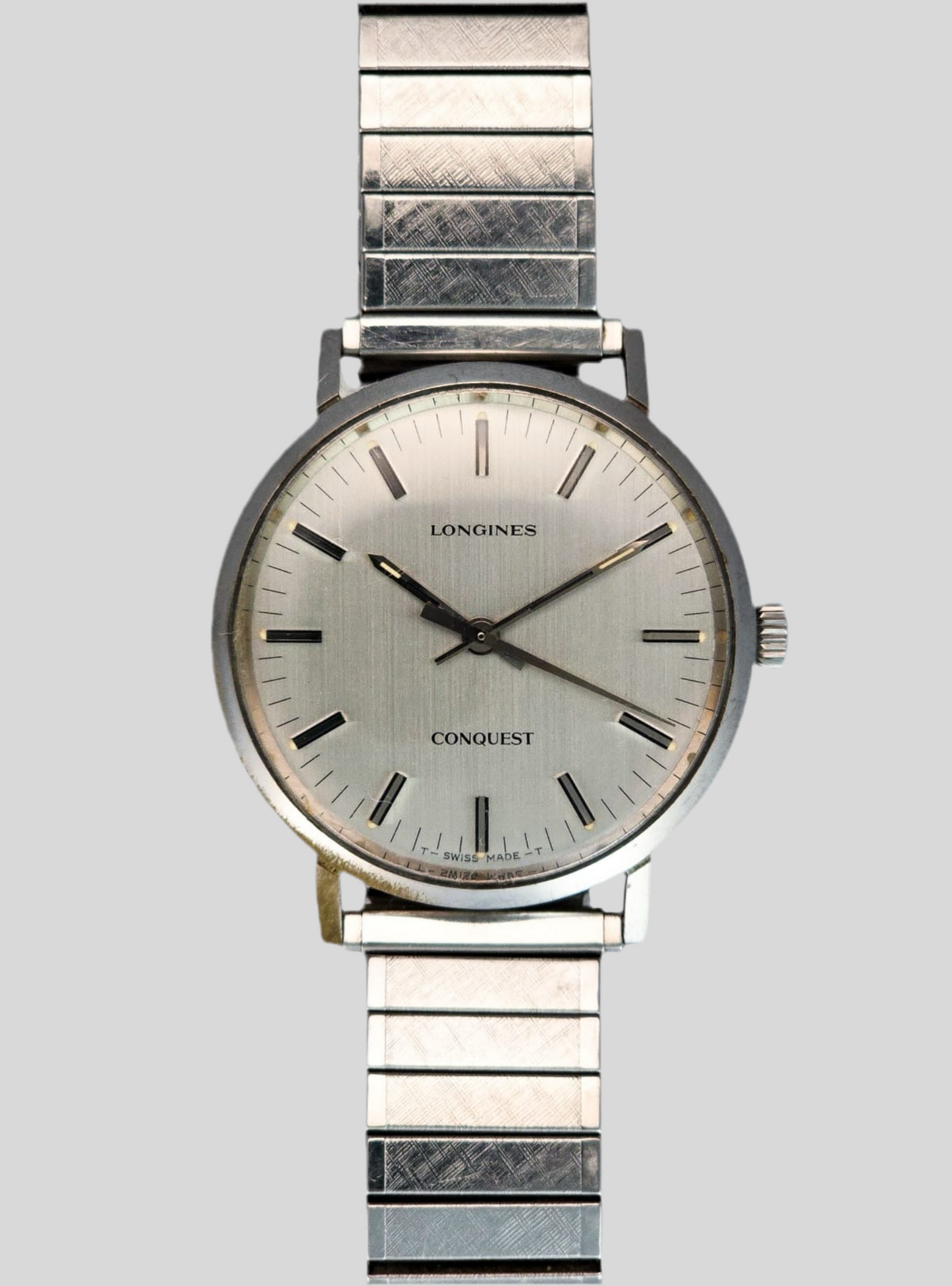 Longines Conquest steel