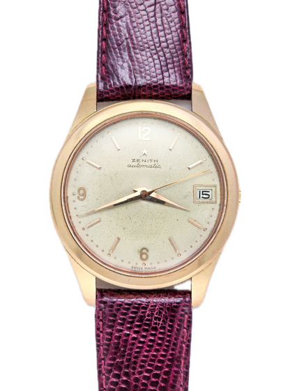 Zenith bumper oro rosa 38 mm