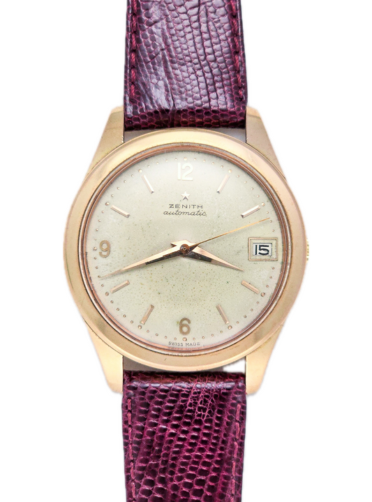 Zenith bumper oro rosa 38 mm