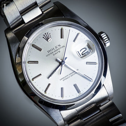 Rolex Date ref.1500 white