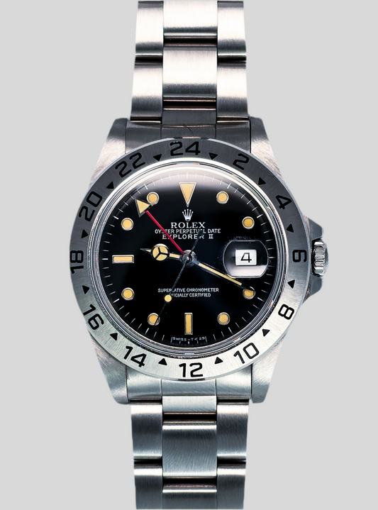 Rolex Explorer II black b&p