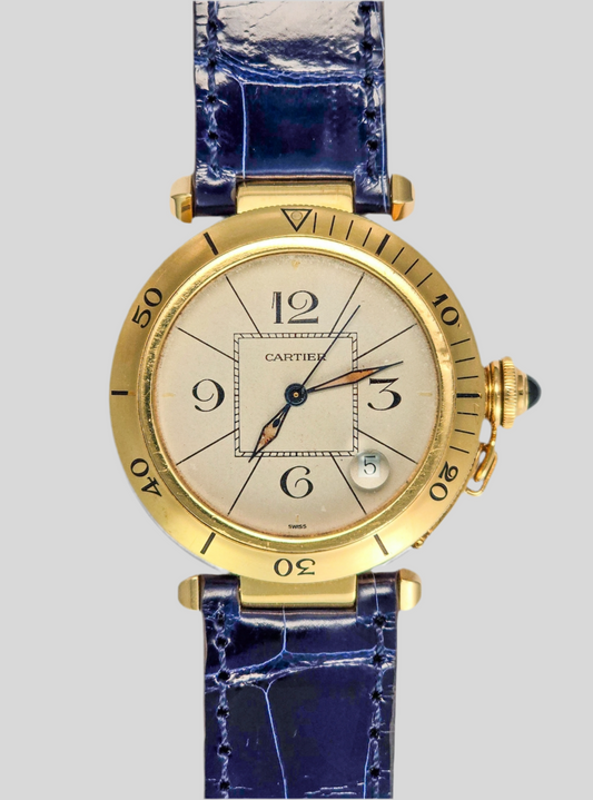 Cartier Pasha Ref.1989 oro giallo