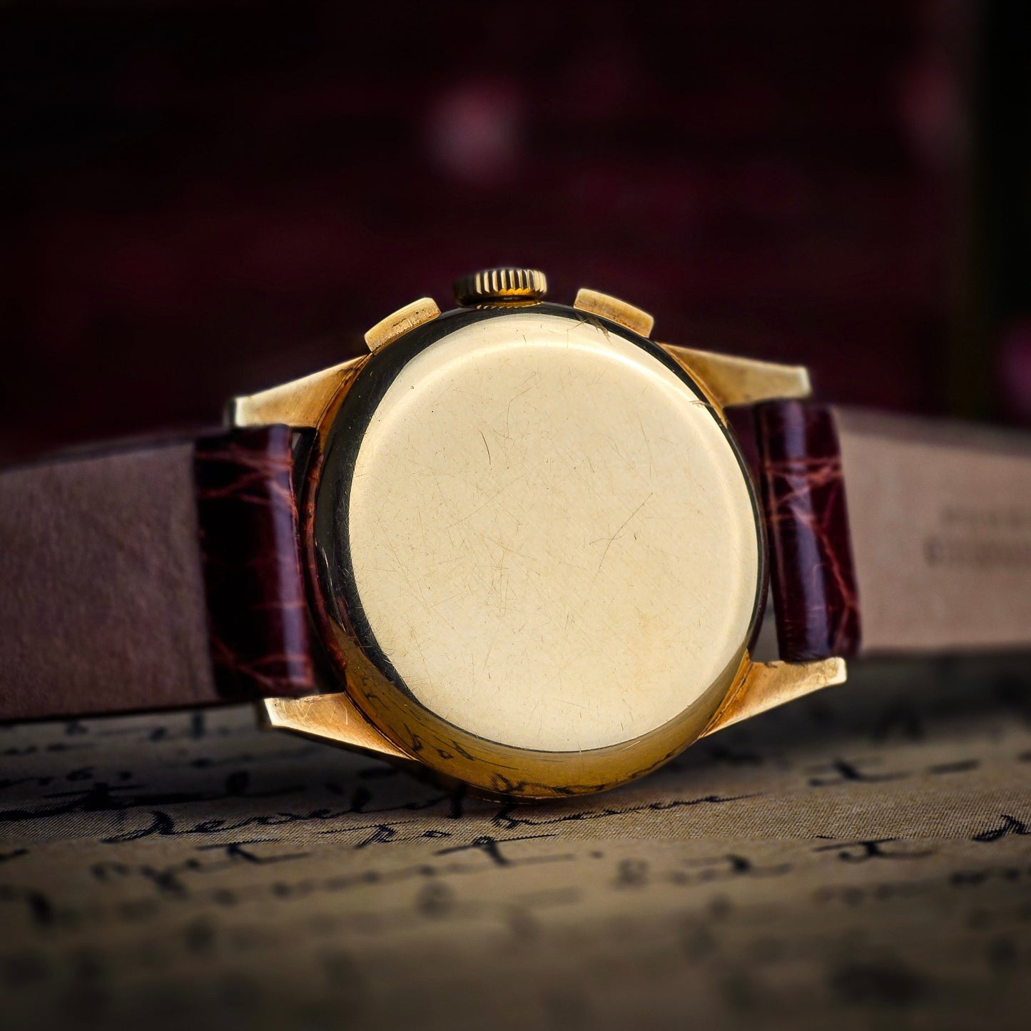 Zenith Chronograph Compur Sandwich 18k