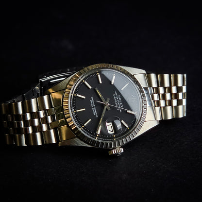 Rolex Datejust 1603 black Full Set