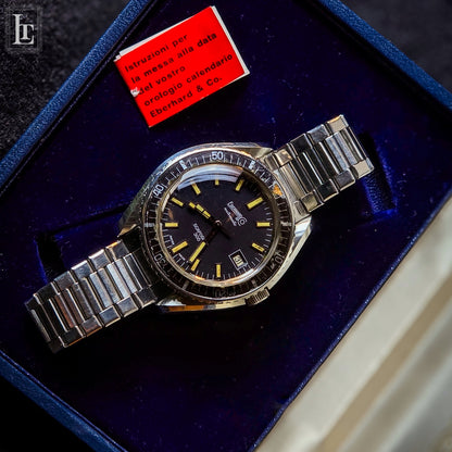 Eberhard Scafograf 300 bracciale e scatola 