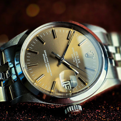 Rolex Date ref.1500 caramel dial