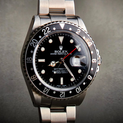 Rolex GMT Master II 16710 black Full Set