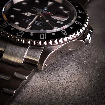 Rolex GMT Master II 16710 black Full Set