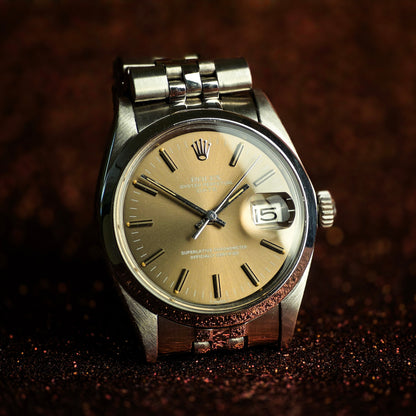 Rolex Date ref.1500 caramel dial