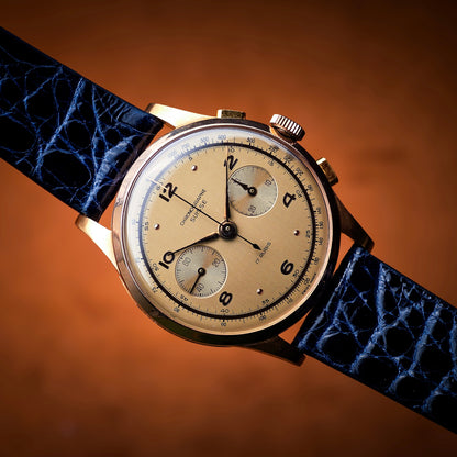 Chronographe Suisse gold chronograph