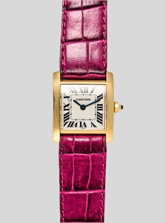 Cartier Tank Francaise gold 1820