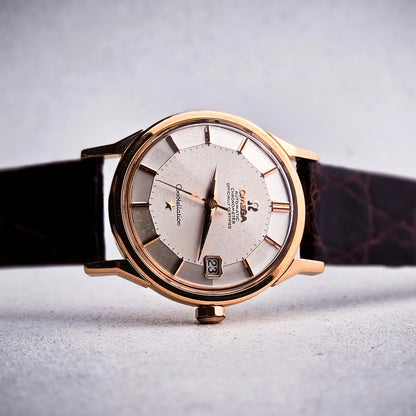 Omega Constellation Piepan 18k rose gold