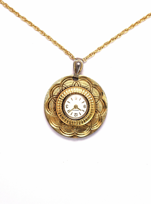 Caravelle Pendant jewel watch