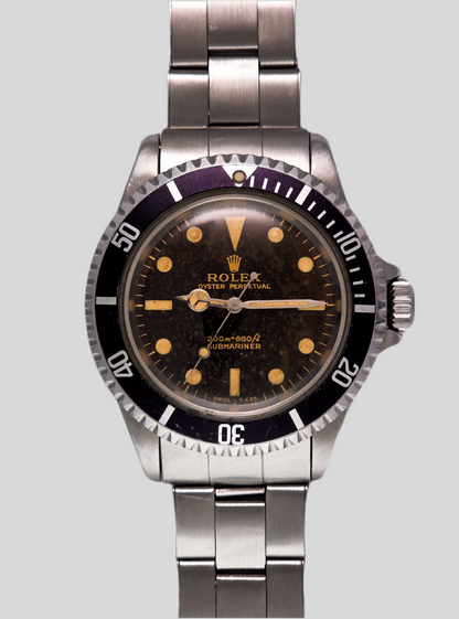 Rolex Submariner 5513 Gilt minuteria aperta