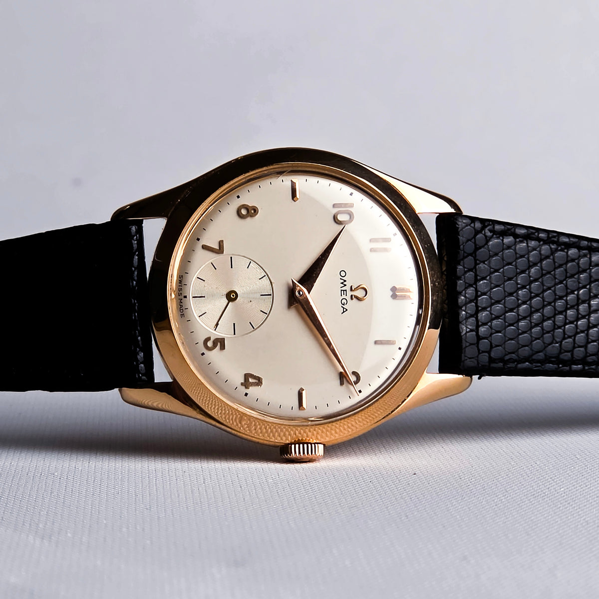 Omega rose gold classic
