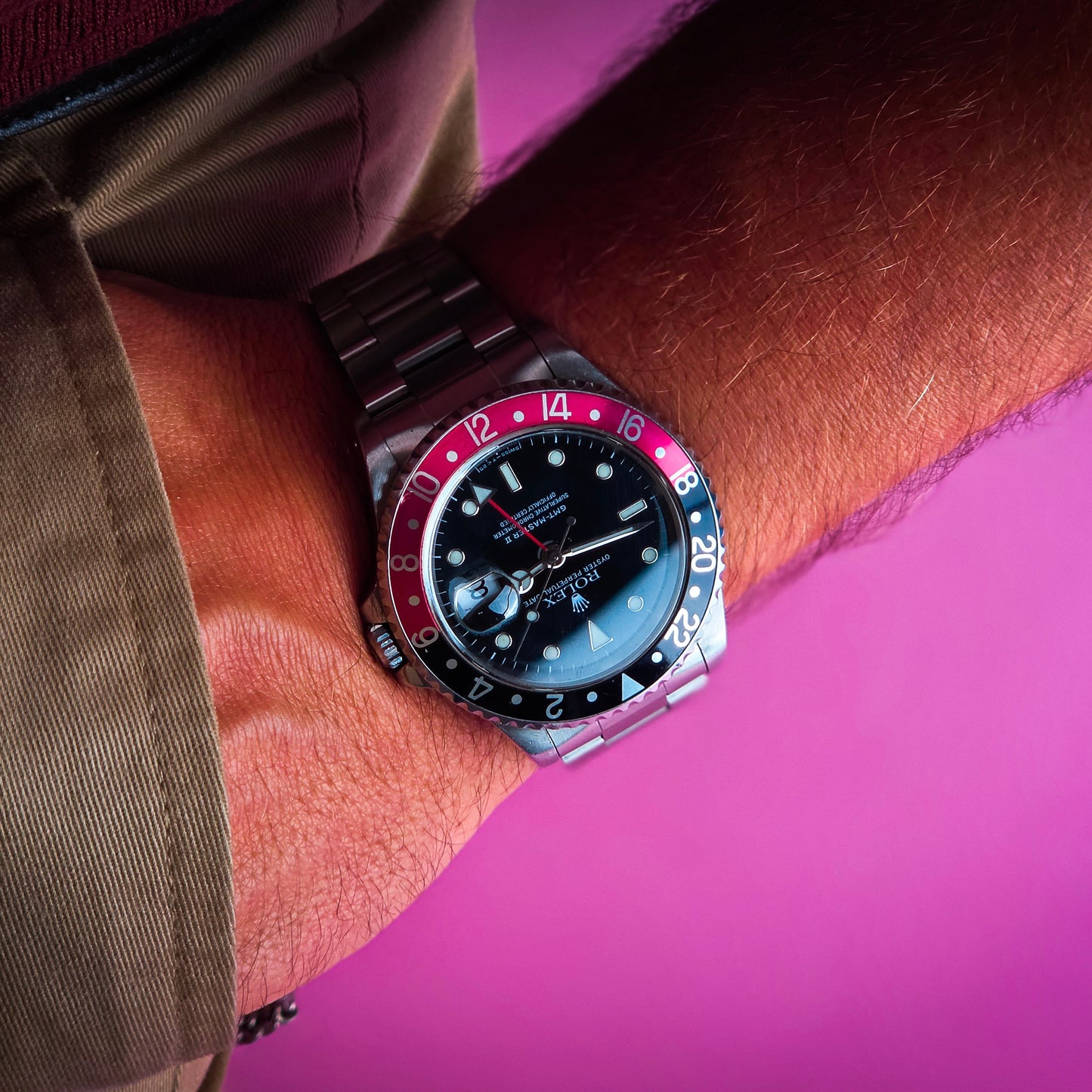 Rolex GMT Master II 16710 coke T