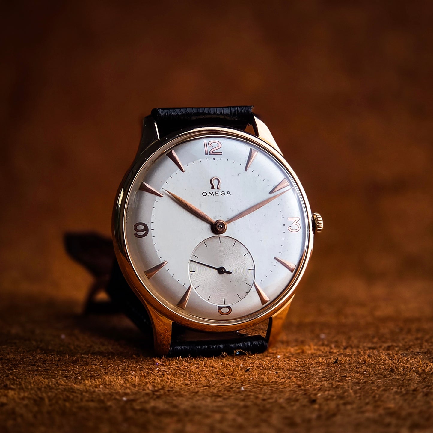 Omega Oversize 2 toni oro rosa