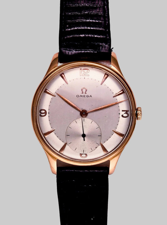 Omega Oversize 2 toni oro rosa