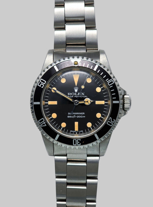 Rolex Submariner 5513 Maxi Dial MK2 b&p