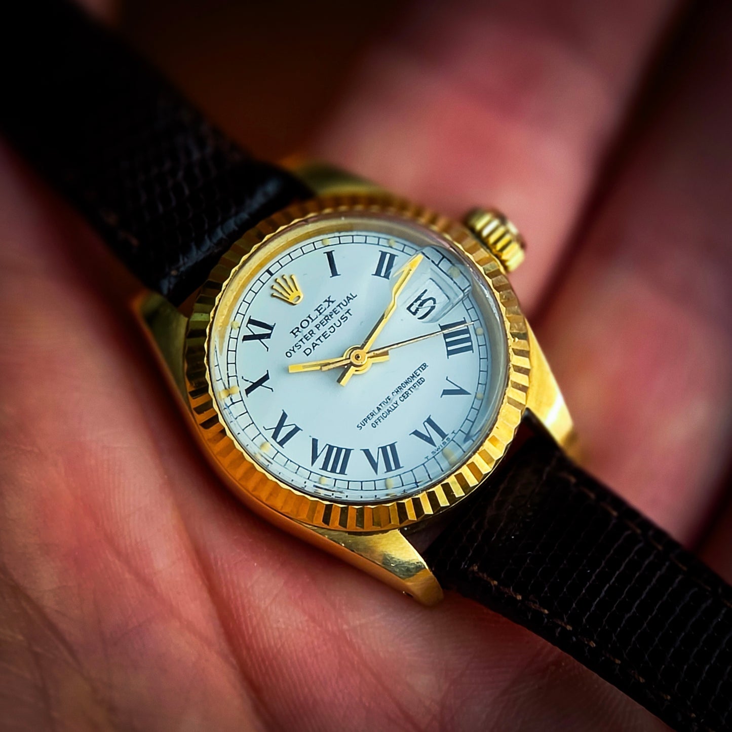 Rolex Datejust Lady gold
