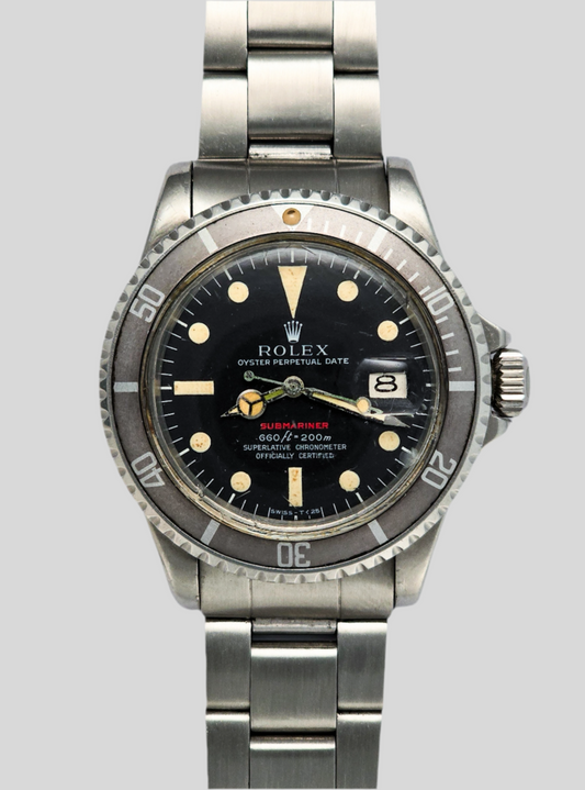 Rolex Submariner 1680 red writing MK4
