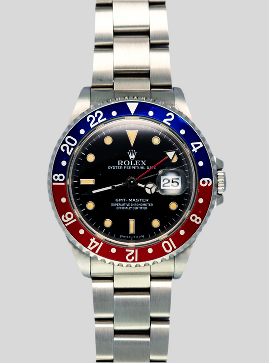 Rolex GMT Master 16700 Pepsi b&p