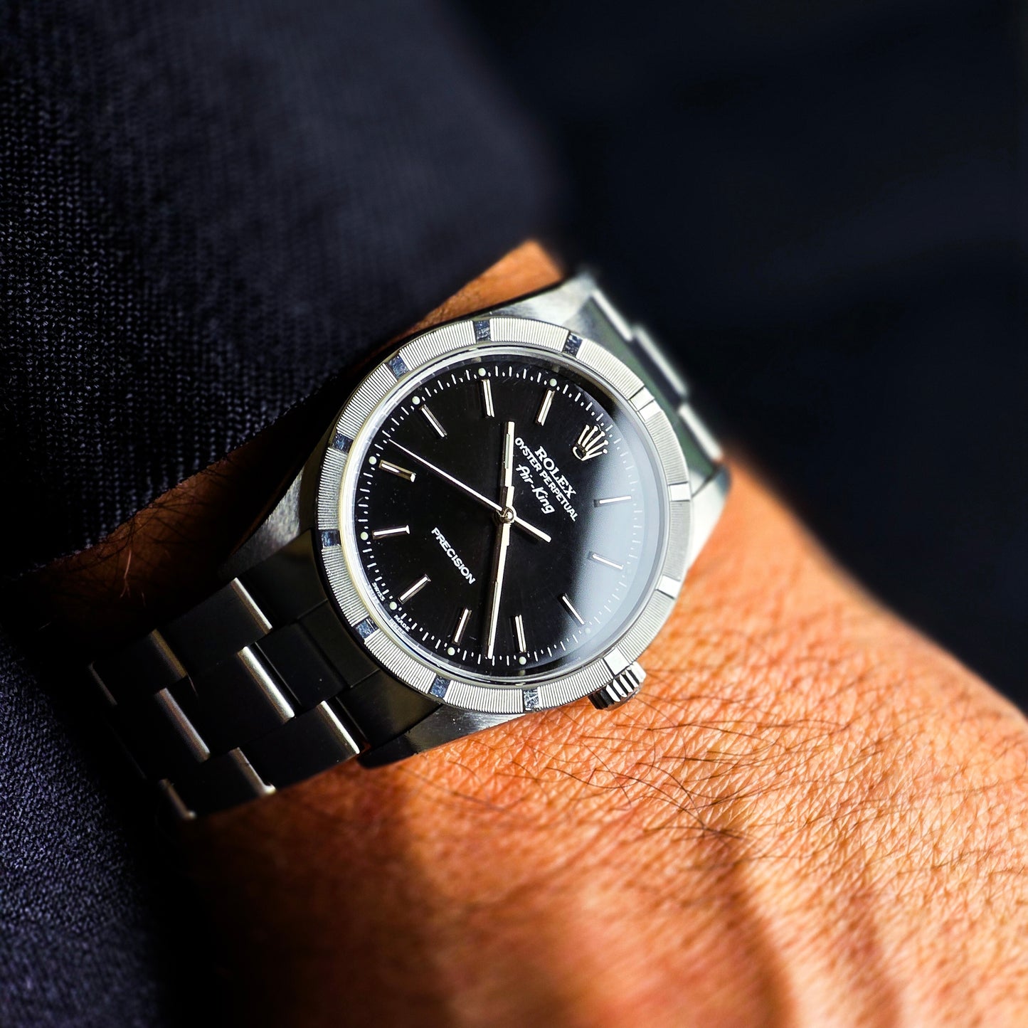 Rolex Air King 14010 black