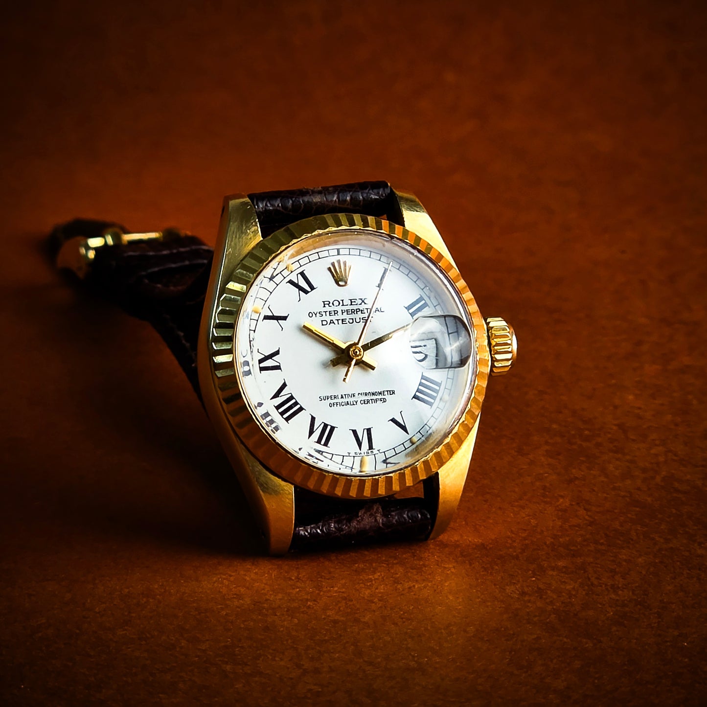 Rolex Datejust Lady gold