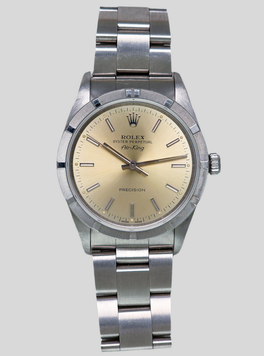 Rolex Air King 14010 champagne