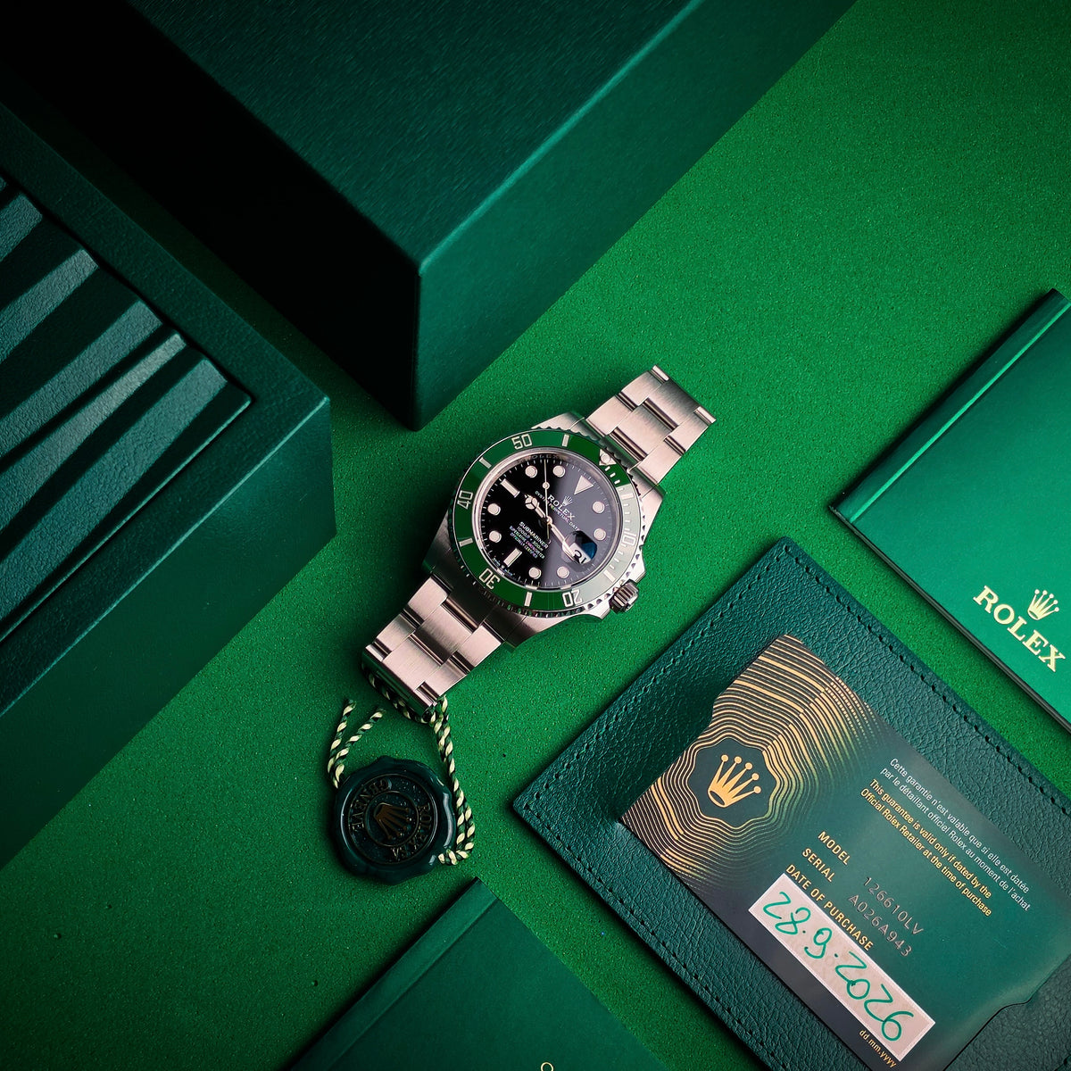 Rolex Submariner 126610LV Starbucks 09/26