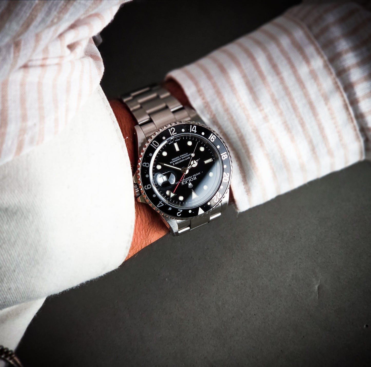 Rolex GMT Master II 16710 black Full Set