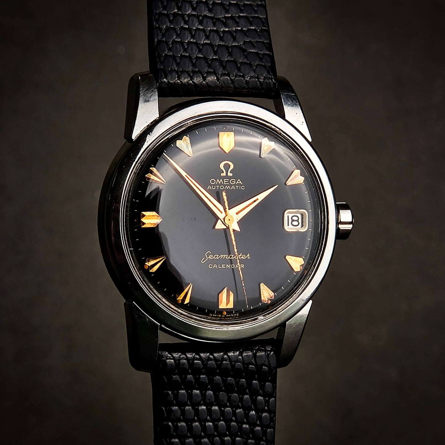 Omega Seamaster Calendar Gilt