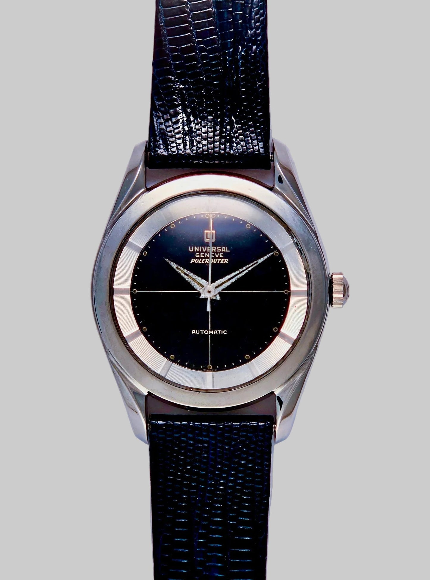 Universal Genève Polerouter nero lucido bumper