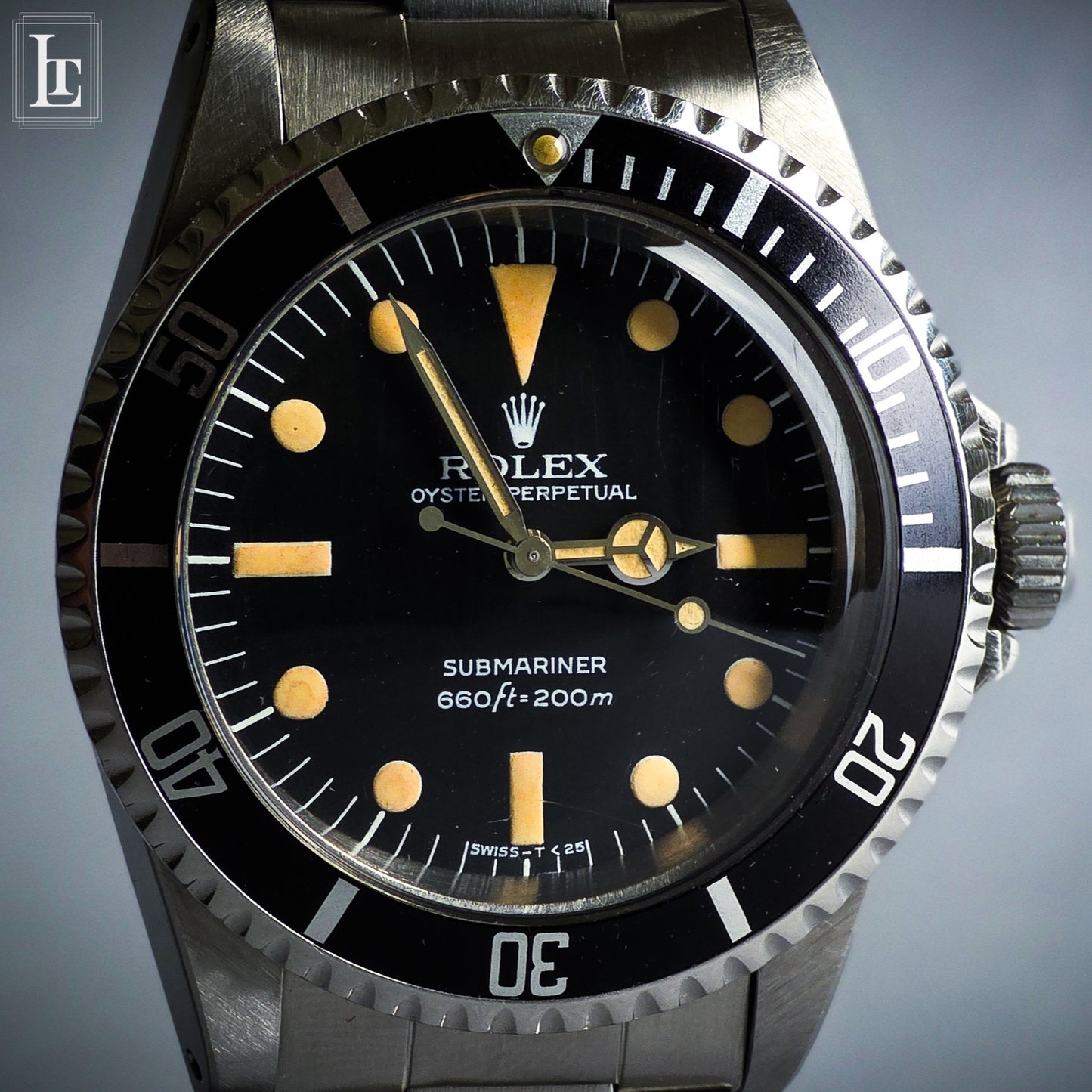 Rolex Submariner 5513 Maxi Dial MK2 b&p