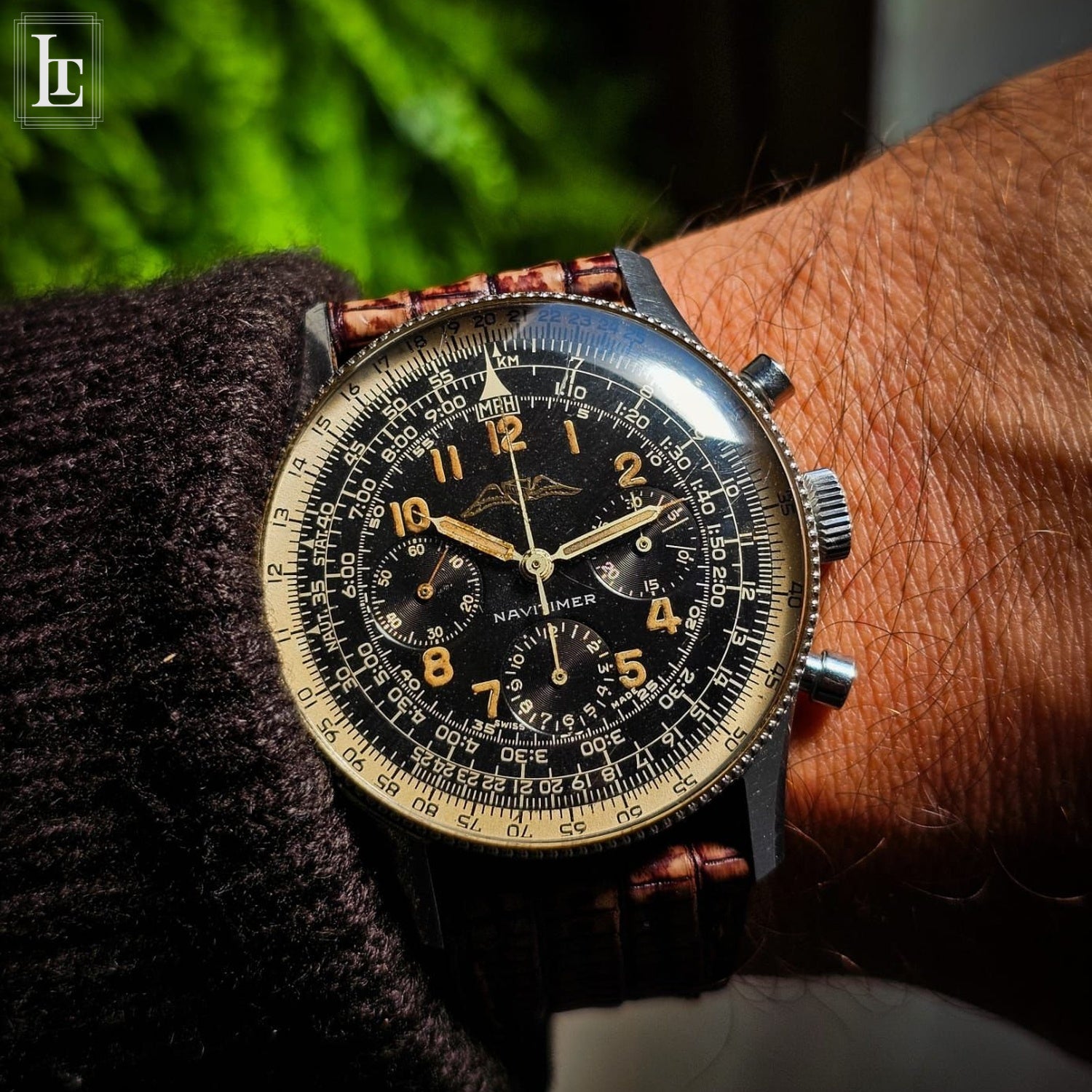 Breitling navitimer valjoux 72 sale