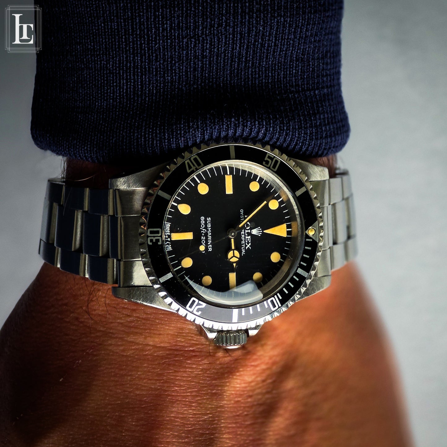 Rolex Submariner 5513 Maxi Dial MK2 b&p