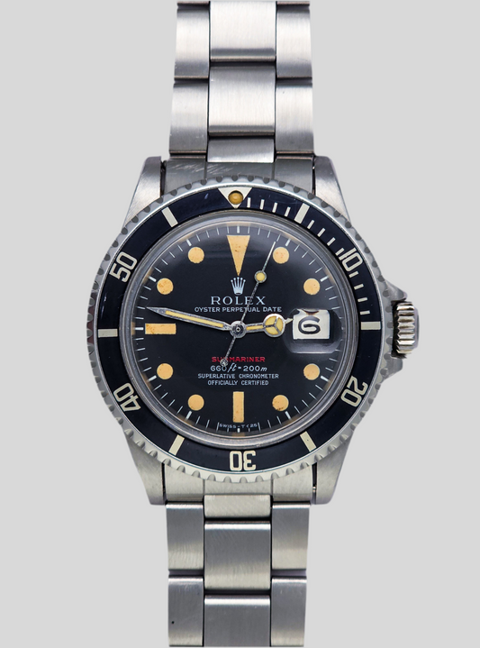 Rolex Submariner 1680 red writing MK IV