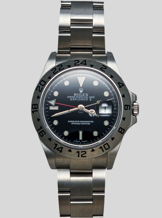 Rolex Explorer II nero b&p NOS