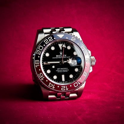 Rolex GMT Ref. 126710BLRO card&box