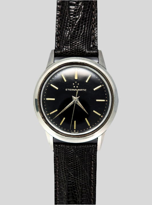 Eterna Matic black gilt dress