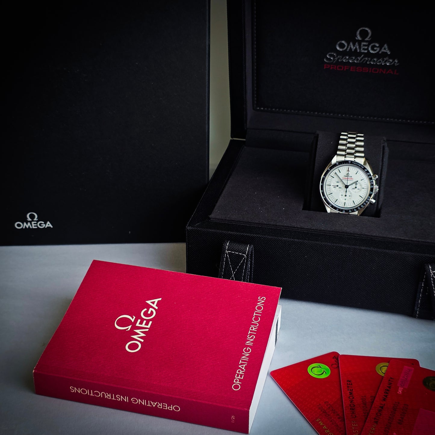 Omega Speedmaster Professional White