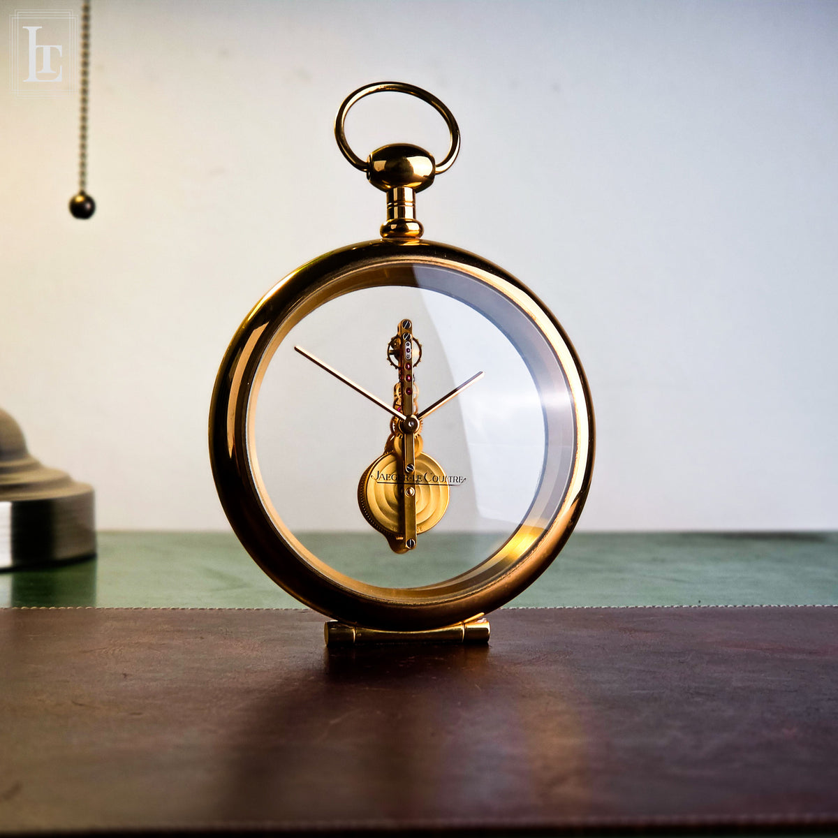 Jaeger LeCoultre Skeleton Table Watch