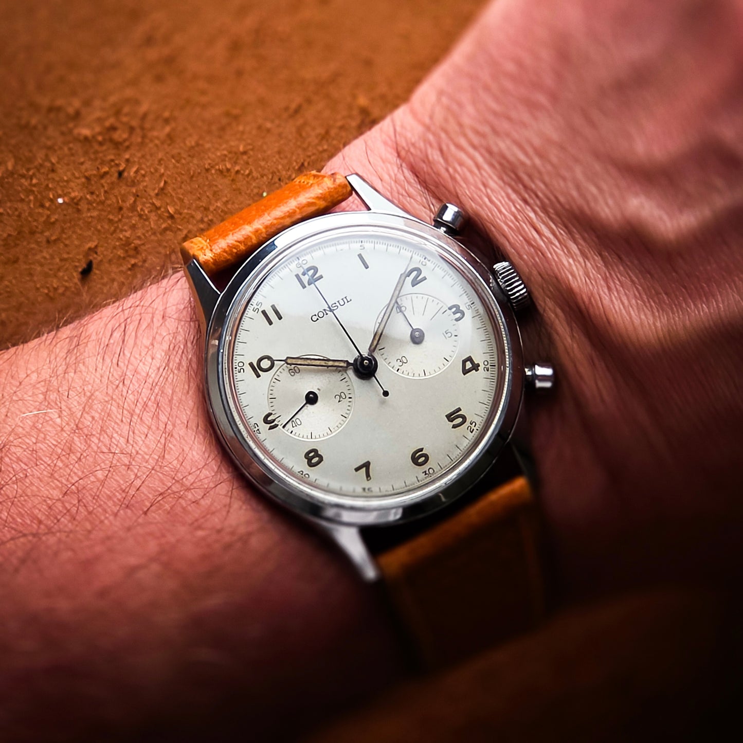 Consul Cronografo vintage EP
